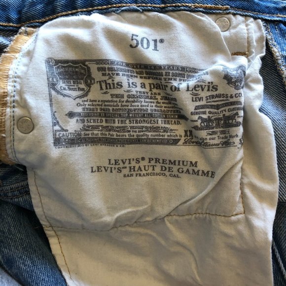 Levis 501 Jeans - Picture 4 of 4